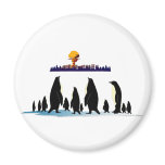 Revenge Of The Penguins. Fridge Magnets