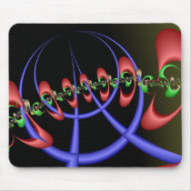 Reverberate Fractal Mousepad mousepads