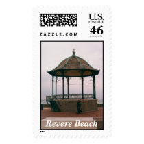 Revere Beach Pavillion, Revere Massachusetts postage by RevereMass Revere Beach Pavillion, Revere Massachusetts postage