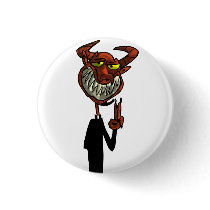 Reverend Beelzebub buttons by Eggheadcheesybird Reverend Beelzebub buttons