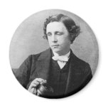 Reverend Charles L. Dodgson 1863 Magnet