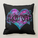 Reversable Love Tattoo Pillow
