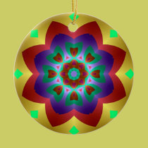 Reversable Star Flower ornaments