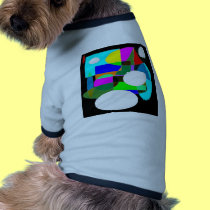 Reverse Abstract by Wendy C. Allen pet clothing