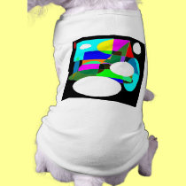 Reverse Abstract by Wendy C. Allen pet clothing