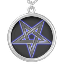 reverse pentacle neckalace jewelry