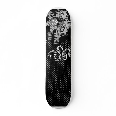 Reverse Pik Skate Deck by dman71215