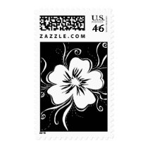 Reverse Playful Pansy Stamp