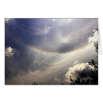 Reverse rainbow cards