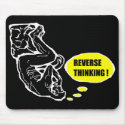 Reverse thinking mousepads by NewSignCreation Reverse thinking mousepads