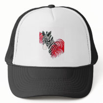 Reverse Zebra hats