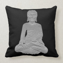 Reversible Buddha Throw Pillow