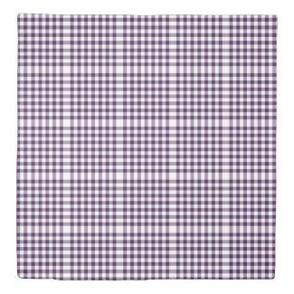 Reversible Purple/Green Gingham Patterns