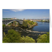 Reversing falls on the St. John River at St. 2 Card