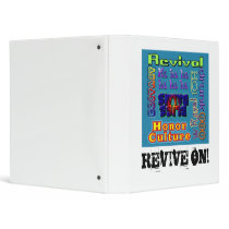 Revival "Buzz Words" Notebook Binders