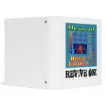 Revival "Buzz Words" Notebook Binders