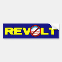 Revolt - Anti Obama Bumper Stickers