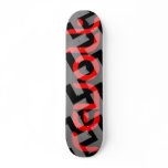 Revolt Clear Tape Custom Skateboard