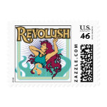 Revolush Crystal Method Actors postcard stamp