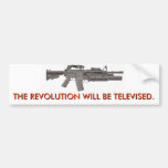 REVOLUTION 1 BUMPER STICKERS