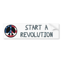 Revolution Bumper Sticker bumper stickers