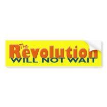 Revolution Bumper Sticker bumper stickers