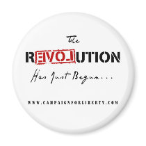 Revolution Button magnets