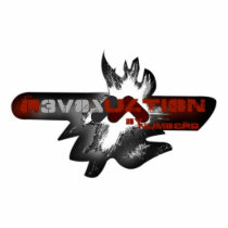 Revolution By Number Logo keychain photo sculptures by RBNclan Revolution By Number Logo keychain photo sculptures