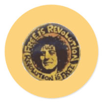 Revolution is Free stickers by riverdaddy Revolution is Free stickers