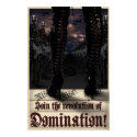 Revolution of DomiNation! Poster posters by FetSyn Revolution of DomiNation! Poster posters