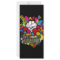 REVOLUTION CUSTOMIZED RACK CARD