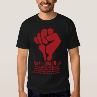 the revolution will not be supervised t shirt