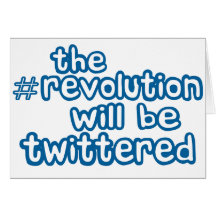 revolution twittered greeting cards