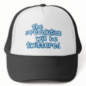 revolution twittered hats