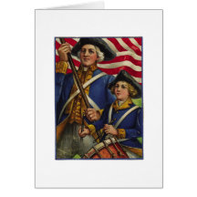 Revolutionary Patriots Greeting Card