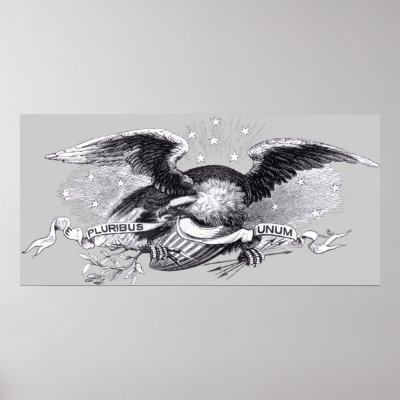 Revolutionary War Eagle Print