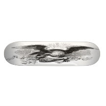 Revolutionary War Eagle Skateboard
