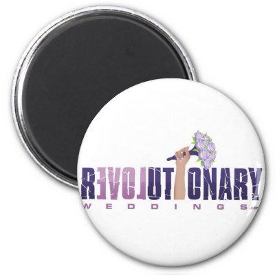 Revolutionary Weddings_final logo (updated2) Magnet