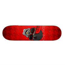 Revolve (Your cooler than me) Red Skate Board Decks