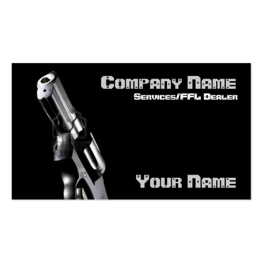revolver ffl  business card