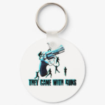 Revolver Keychain by theycamewithguns Revolver Keychain