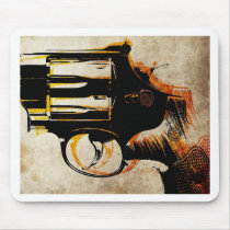 Revolver Trigger Mouse Mat