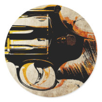 Revolver Trigger Sticker