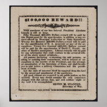 Reward Advertisement Print
