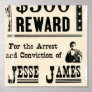 Reward for Jesse James Print