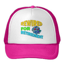 Rewired For Retirement Mesh Hat