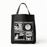 Rewrite Hell Comic Strip Canvas Bags