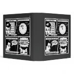 Rewrite Hell Comic Strip Vinyl Binder