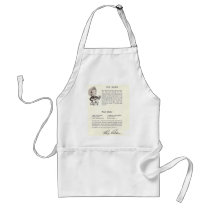 Rex Allen Peach Cobbler Recipe Apron by Jakestuff Rex Allen Peach Cobbler Recipe Apron