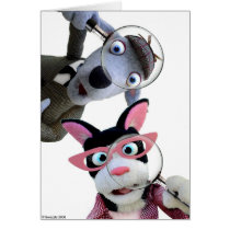 Rex and Boots Card by Swazzle Rex and Boots Card
